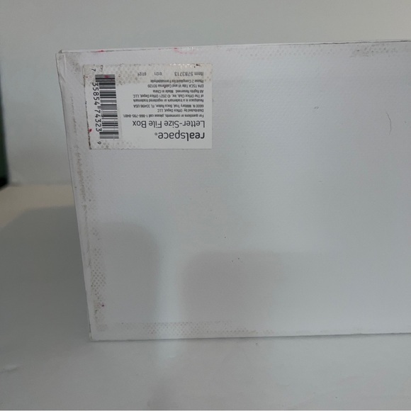 Portable Realspace File Box Letter Size with File Rails Magnetic Lid - Picture 11 of 14